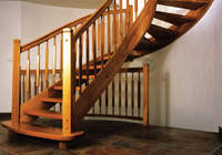 Escaleras de madera